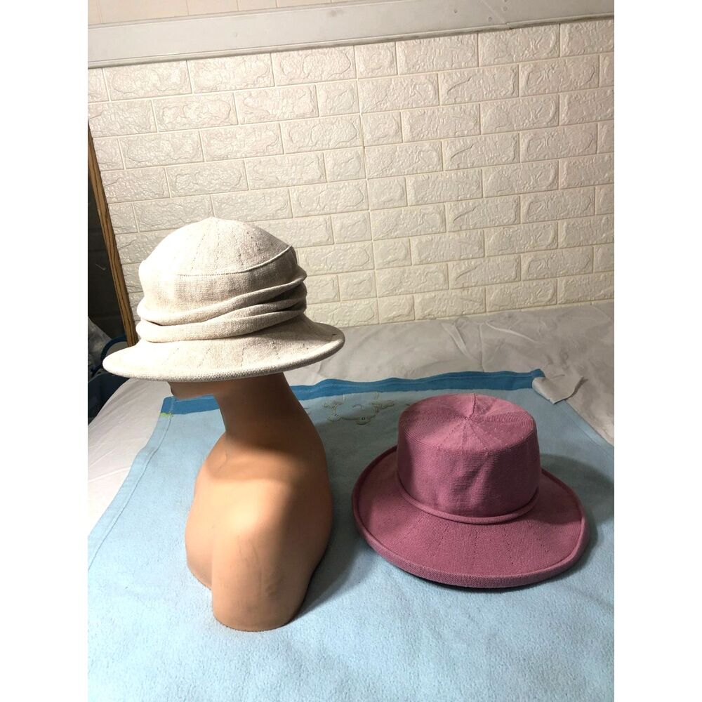 Parkhurst SunGuard Cotton Knit Sun Hat UPF50+ Slouchy Cloche Bucket Cap Choose
